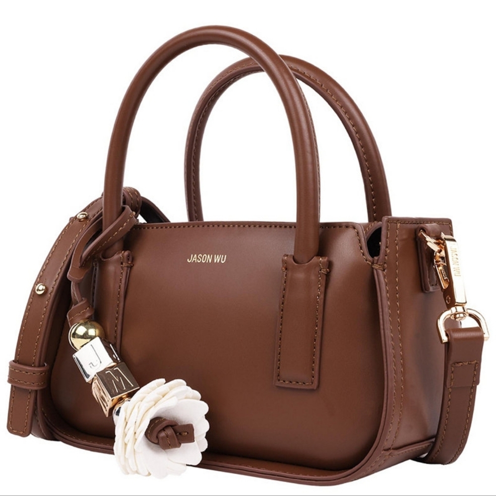 Jason Wu Structured Mini Bag with Removable Crossbody Strap & JW Charm